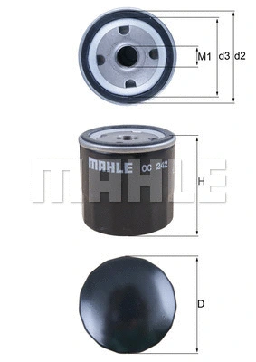 Oil Filter (OC 242)