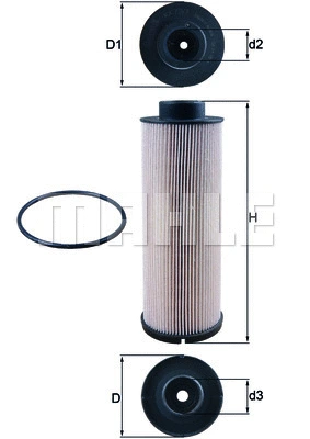 Fuel Filter (KX 73/1D)