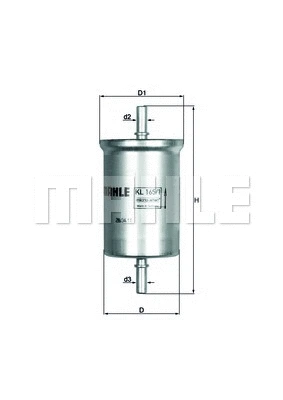 Fuel Filter (KL 165/1)