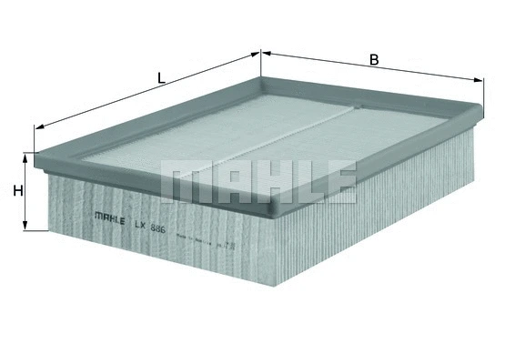Air Filter (LX 886)