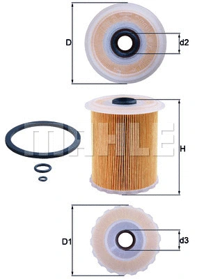 Fuel Filter (KX 75D)