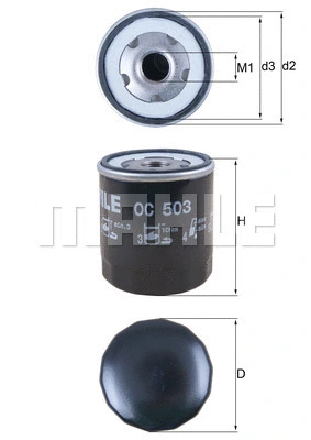 Oil Filter (OC 503)