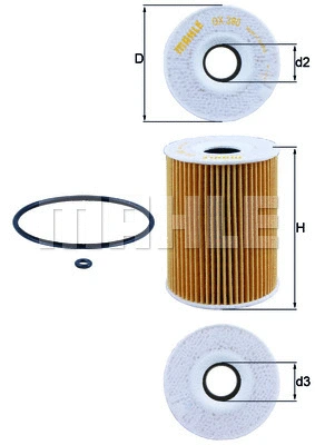 Oil Filter (OX 380D)