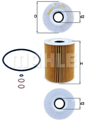 Oil Filter (OX 254D3)