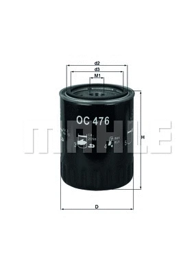 Oil Filter (OC 476)