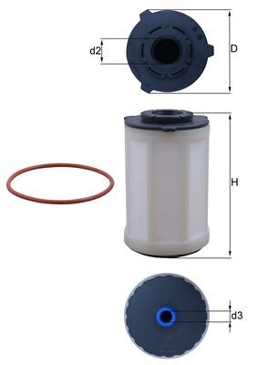 Fuel Filter (KX 655D)