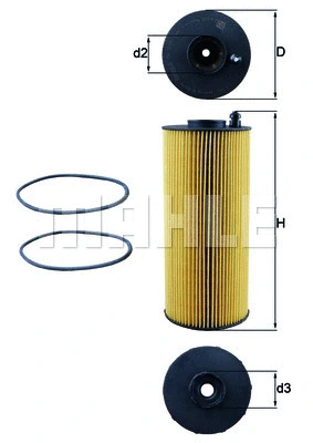 Oil Filter (OX 1059D)