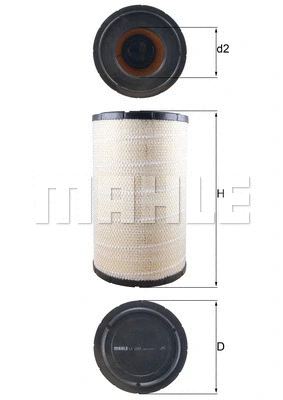 Air Filter (LX 1243)