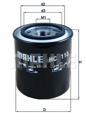Hydraulic Filter, automatic transmission (HC 113)