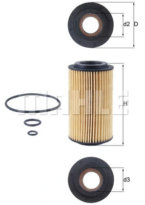 Oil Filter (OX 153D3)