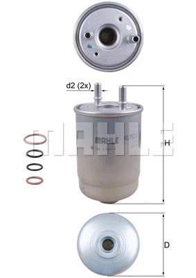 Fuel Filter (KL 752/2D)