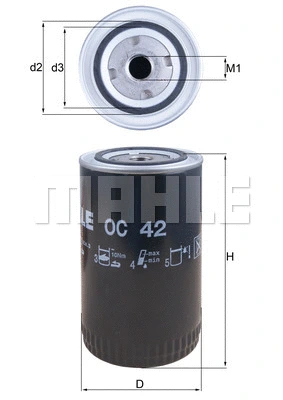 Oil Filter (OC 42)