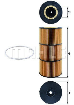 Oil Filter (OX 832D)