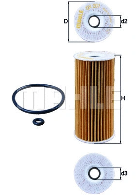 Oil Filter (OX 201D)
