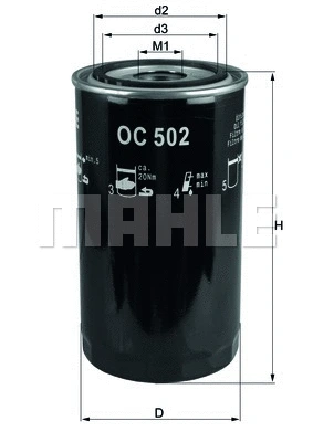 Oil Filter (OC 502)
