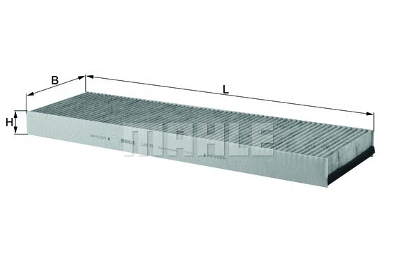 Filter, cabin air (LAK 70)