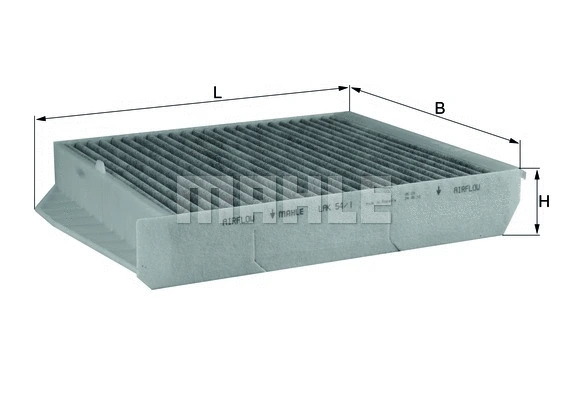 Filter, cabin air (LAK 54/1)