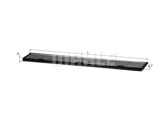 Filter, cabin air (LAK 248)