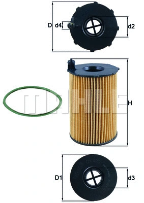 Oil Filter (OX 420D)