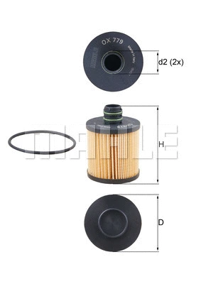 Oil Filter (OX 779D)