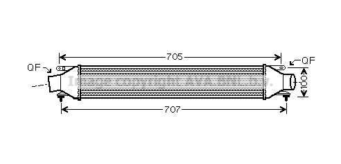 Charge Air Cooler (OLA4422)