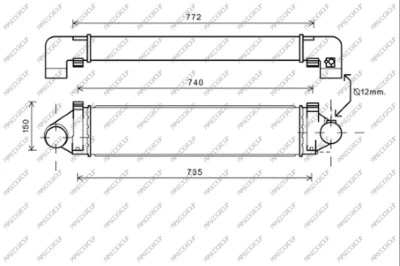 Charge Air Cooler (FD426N002)