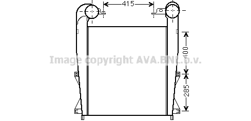 Charge Air Cooler (RE4076)