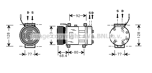 Compressor, air conditioning (ALK103)
