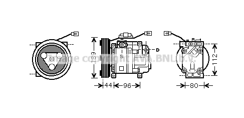 Compressor, air conditioning (MZK198)