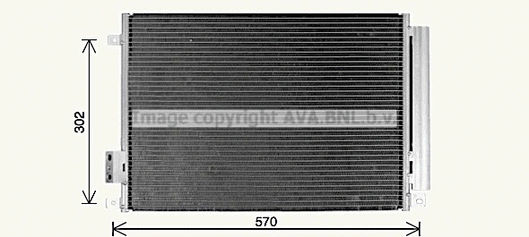 Condenser, air conditioning (FT5471D)