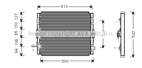 Condenser, air conditioning (TO5244)