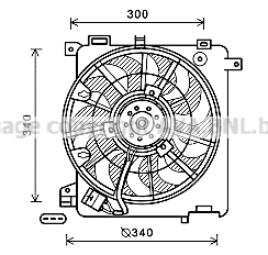 Fan, engine cooling (OL7635)