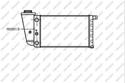 Radiator, engine cooling (AB017R002)