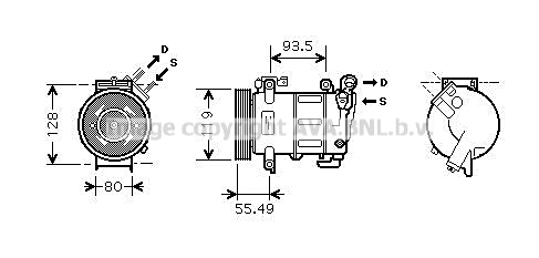 Compressor, air conditioning (PEAK316)