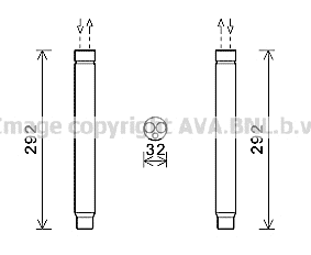 Dryer, air conditioning (BWD445)
