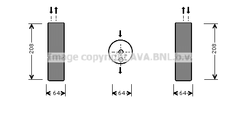 Dryer, air conditioning (MSD053)