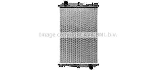 Radiator, engine cooling (DF2024N)