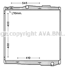 Radiator, engine cooling (SC2046)