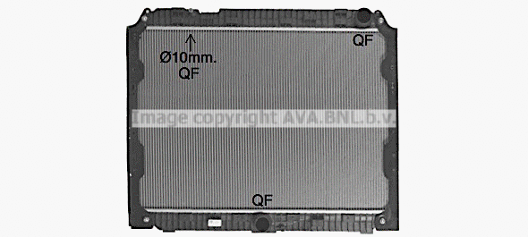 Radiator, engine cooling (ME2339)