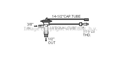 Expansion Valve, air conditioning (CS1019)