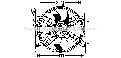 Fan, engine cooling (BW7525)