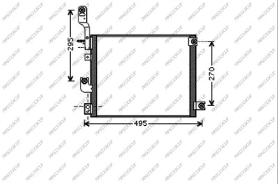 Condenser, air conditioning (HN324C002)