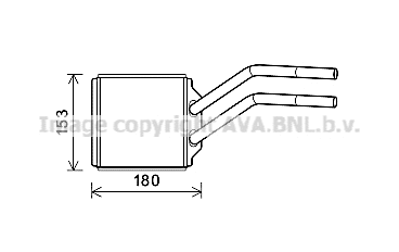 Heat Exchanger, interior heating (FD6614)