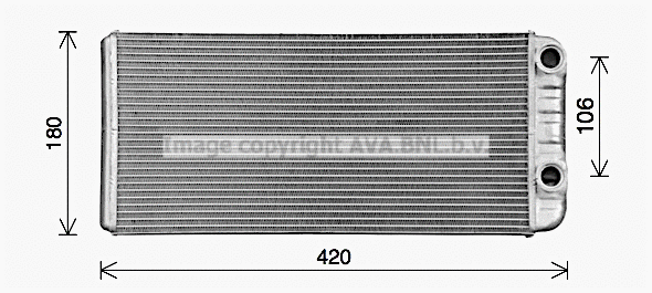 Heat Exchanger, interior heating (VL6114)