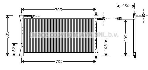 Condenser, air conditioning (JR5014)