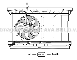 Fan, engine cooling (PE7549)