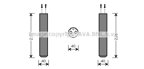 Dryer, air conditioning (MTD236)