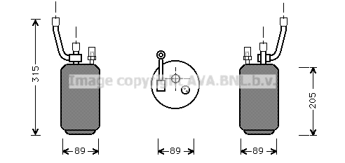 Dryer, air conditioning (FDD274)