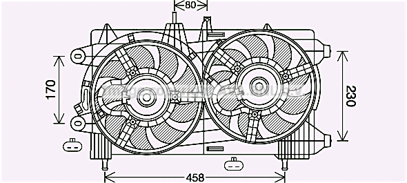 Fan, engine cooling (LC7503)