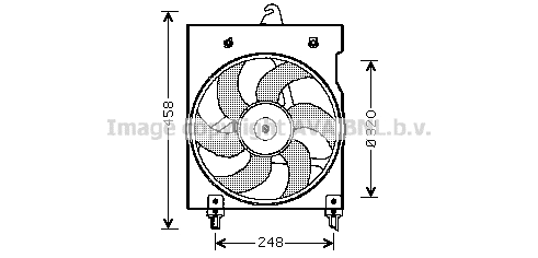 Fan, engine cooling (CN7524)